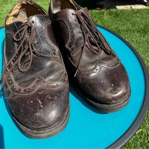 Dr. Martens Brown Leather Brogues/Wingtip Oxfords M13